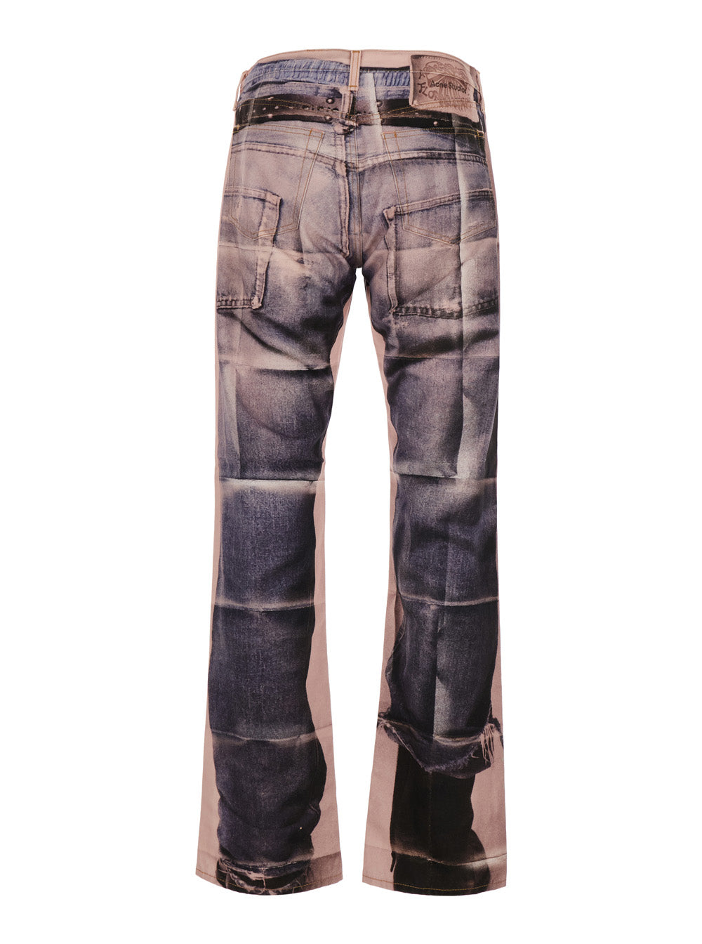 Acne Studios Men Multicolored Jeans With Distinctive Denim Details For Men ACNE STUDIOS