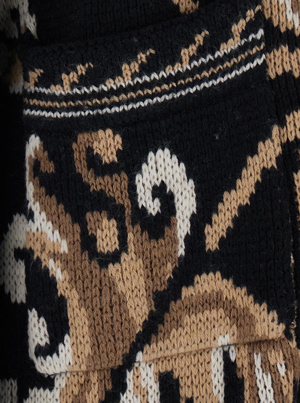 Etro Women Black Cardigan With All-Over Embroidery And V-Neck In Wool For Women ETRO
