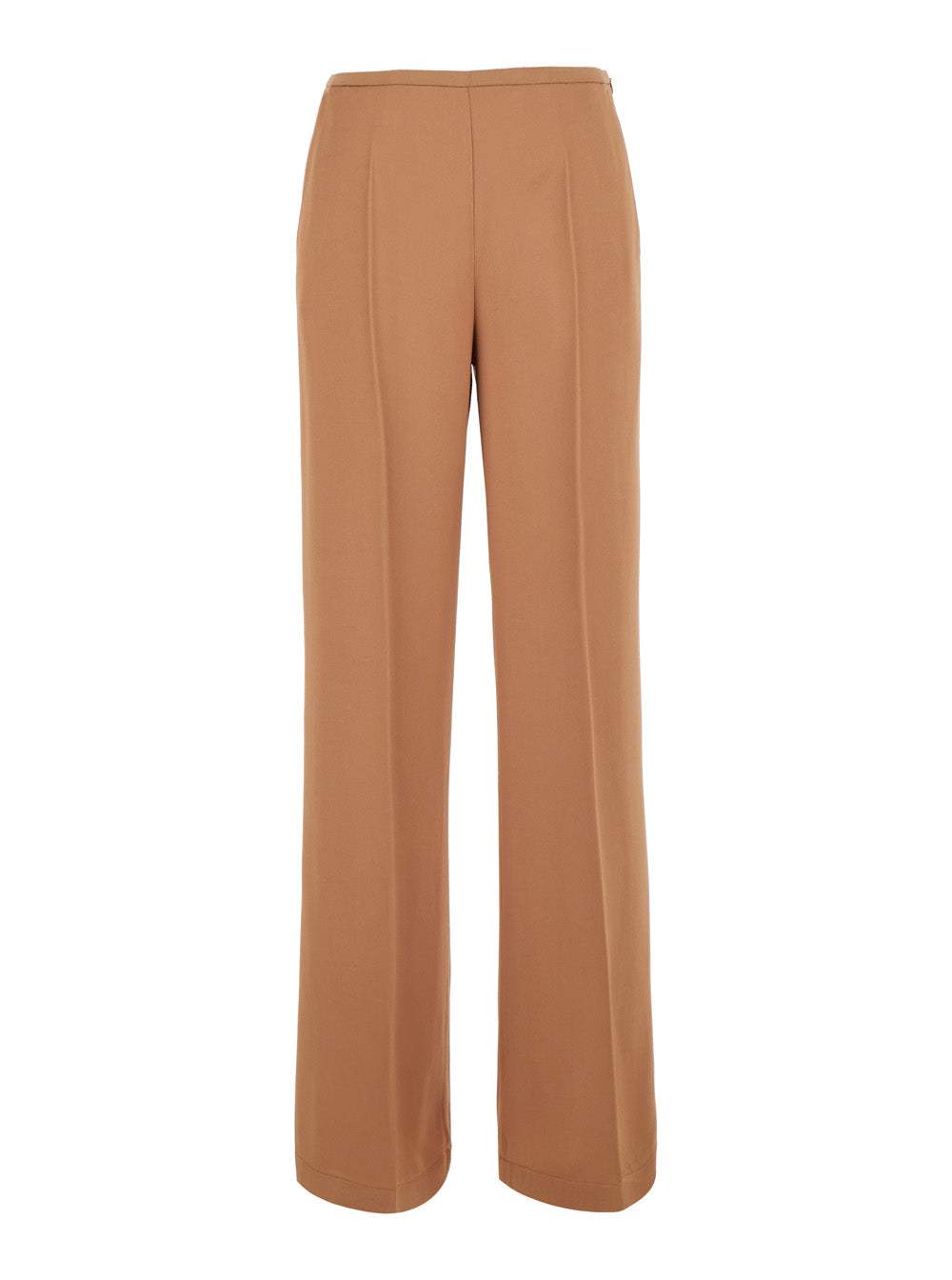 Forte_Forte Women Pink Pants With Elasticated Waist And Two Side Pockets In Blend Viscose For Women FORTE FORTE
