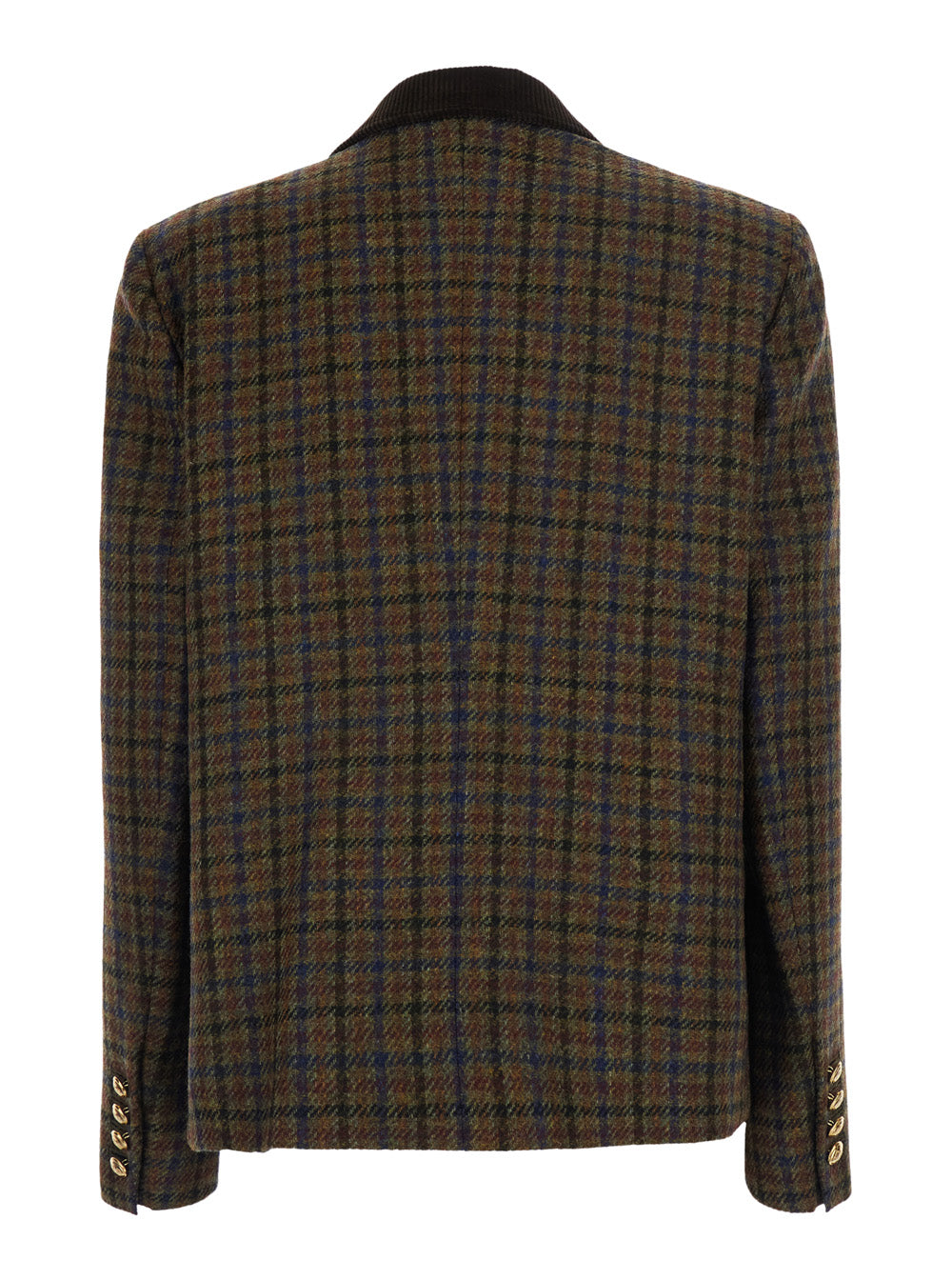 Blaze Milano Women Amandira Shelley Blazer Is A Virgin Wool Brown Blazer For Women BLAZE MILANO