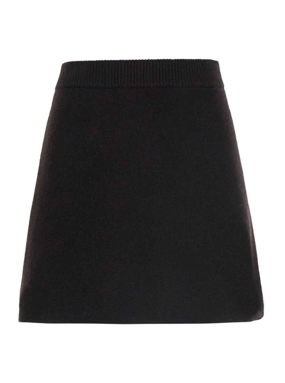 Lisa Yang Women Clare Skirt With Elegant Cashmere Details, Black, Woman LISA YANG