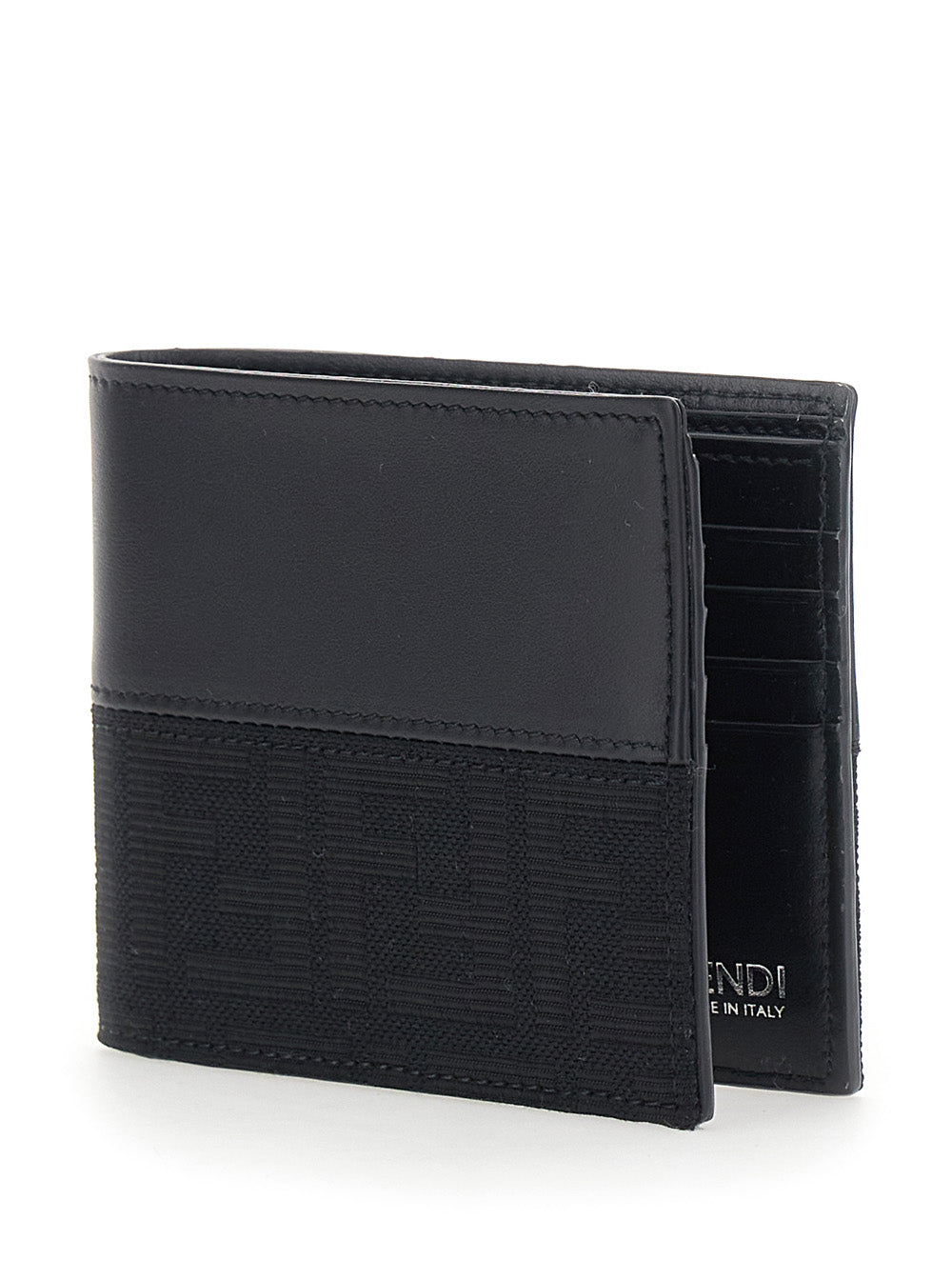 Fendi Men Ff Canvas + Pelle FENDI