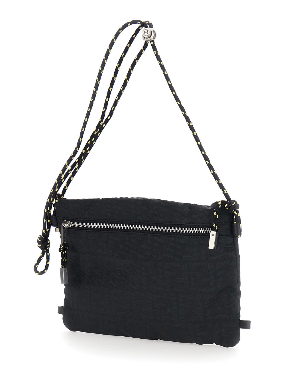 Fendi Men Ff Allover Zip Con Laccetto In Pelle FENDI