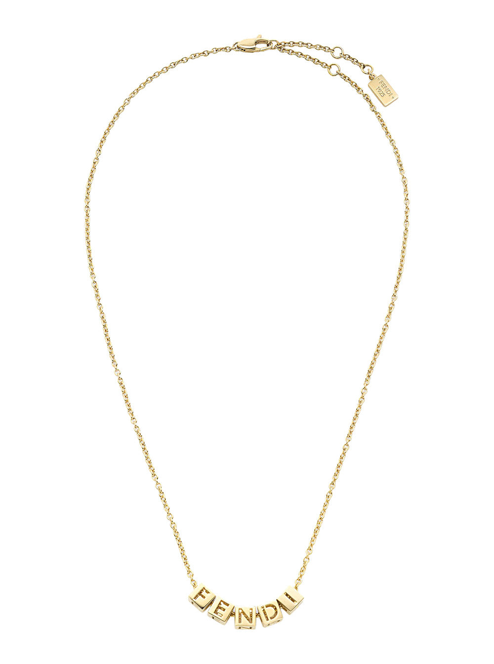 Fendi Women Collana Cubetti Metallo Sp FENDI