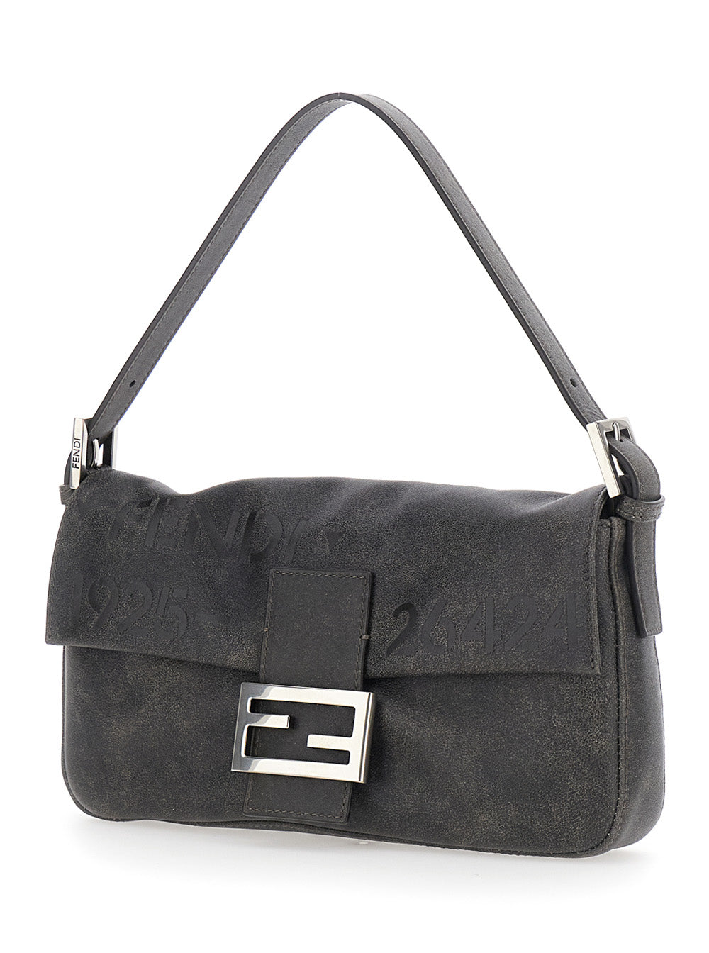 Fendi Women Baguette 26424 Vitello Biker FENDI