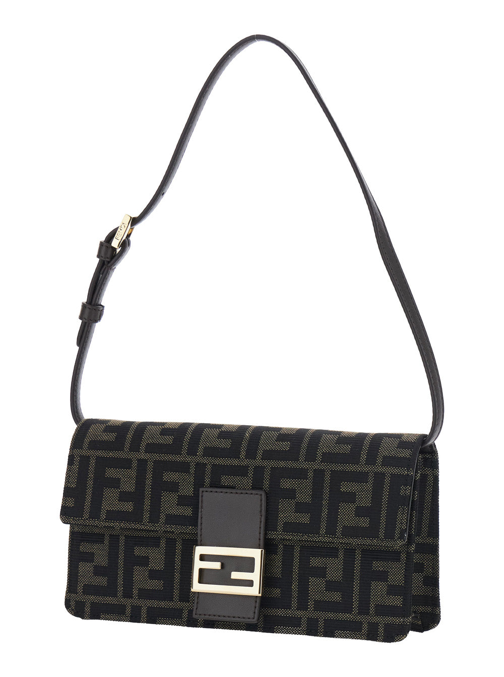 Fendi Women Wallet On Chjain Ff Jacquard FENDI