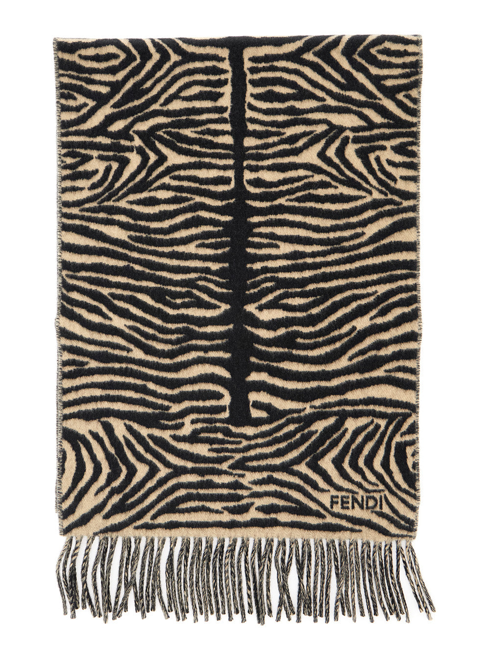 Fendi Women Tiger Scarf Loro Piana FENDI