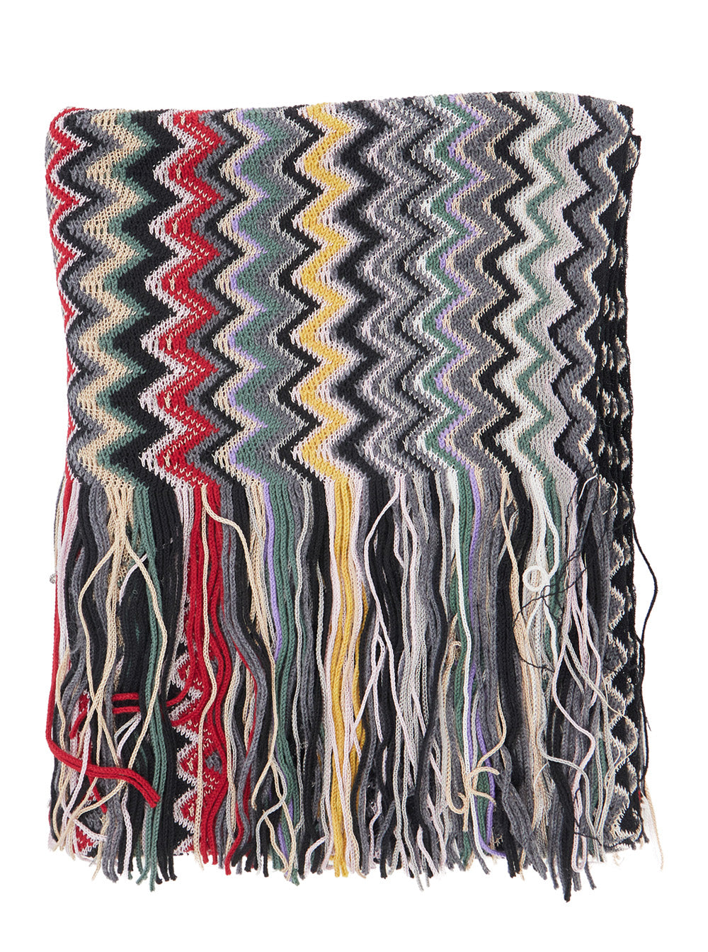 Missoni Women Multicolored Wool And Polyester Unisex Scarf MISSONI