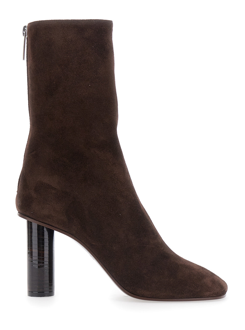 Paris Texas Women Alice Ankle Boot 85 With 8.5 Cm Heel In Brown Leather For Women PARIS TEXAS