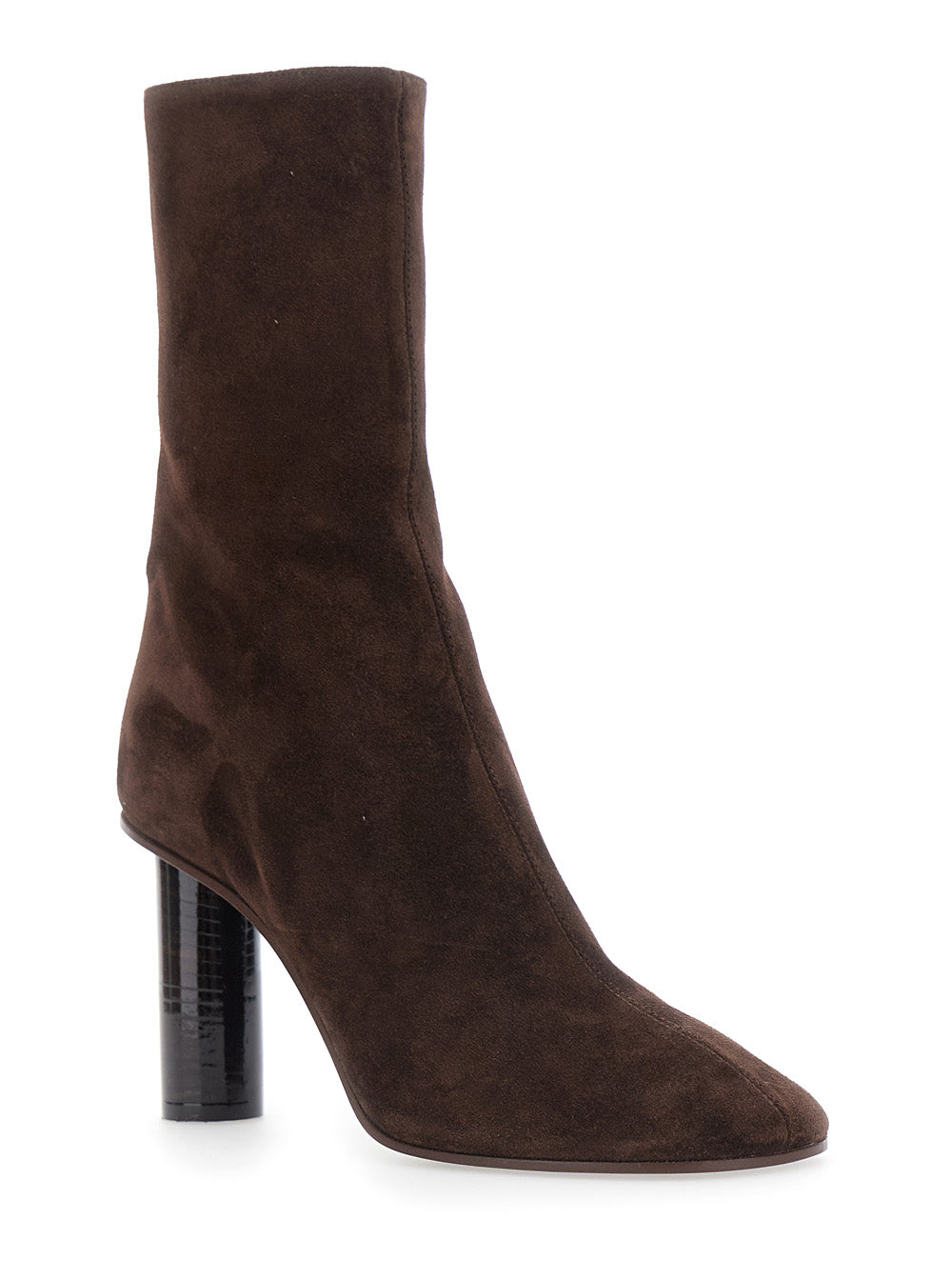 Paris Texas Women Alice Ankle Boot 85 With 8.5 Cm Heel In Brown Leather For Women PARIS TEXAS