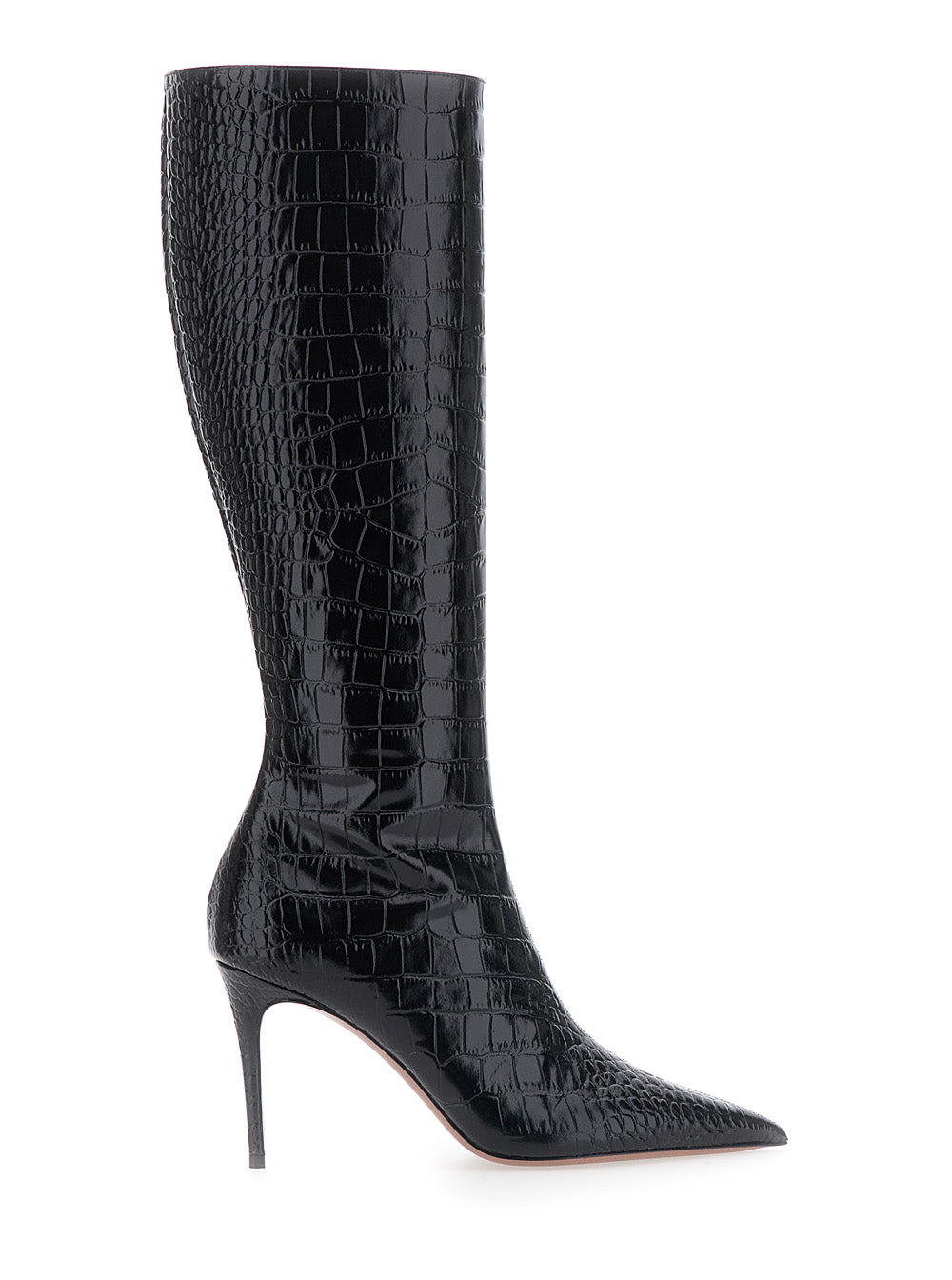 Paris Texas Women Vera Boot 85, Heeled Boots, Leather, Black, Women PARIS TEXAS