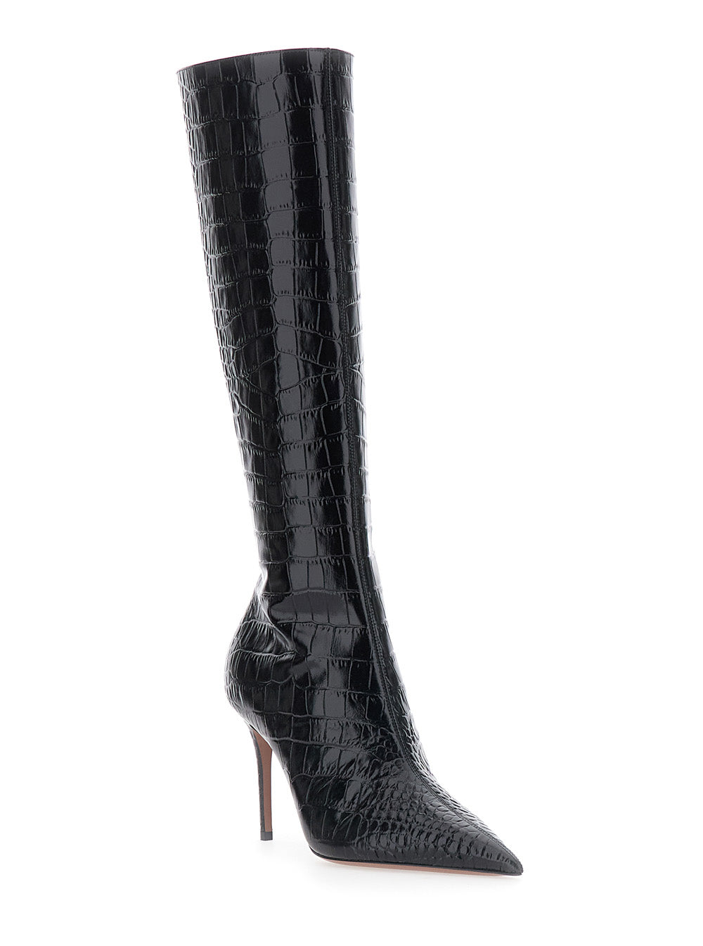 Paris Texas Women Vera Boot 85, Heeled Boots, Leather, Black, Women PARIS TEXAS