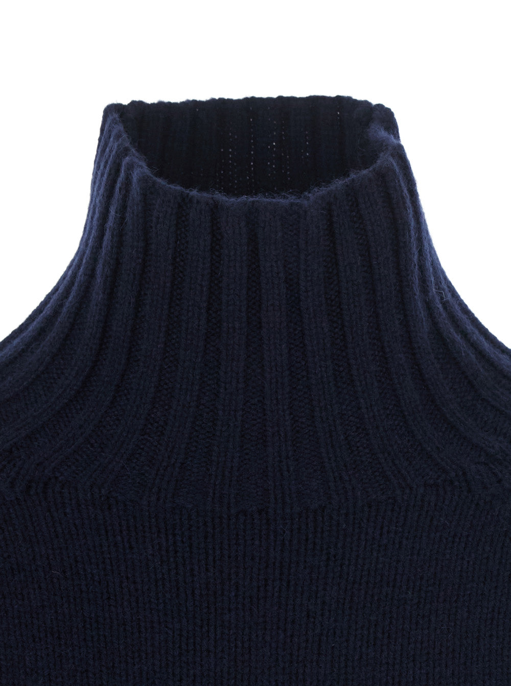 'S Maxmara Women Mantova Sweater With Round Neck And Long Sleeves In Wool Blue Woman S MAX MARA
