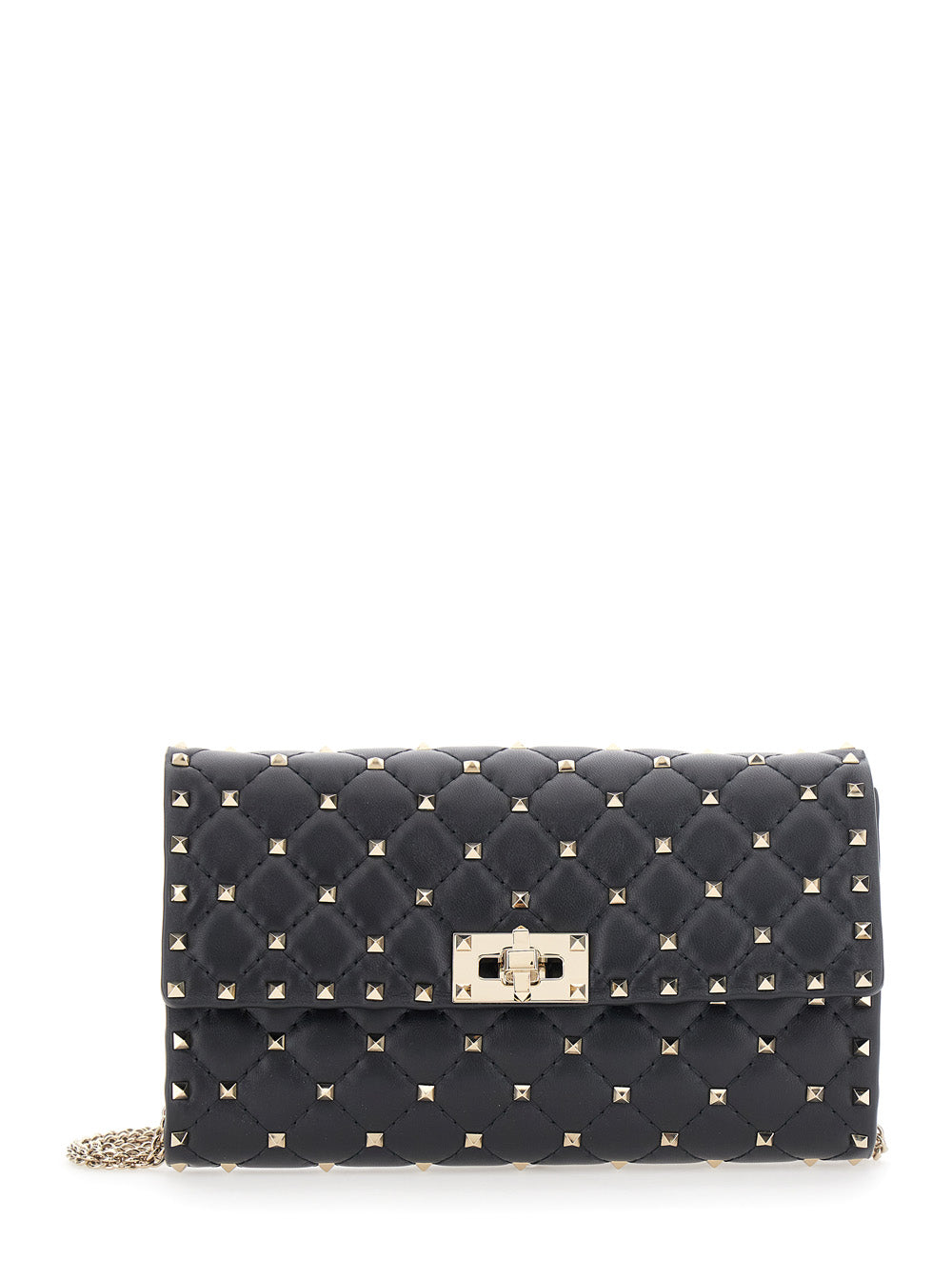 Valentino Garavani Women Shoulder Bag | Rockstud Spike | Nappa/Platinum Studs VALENTINO GARAVANI