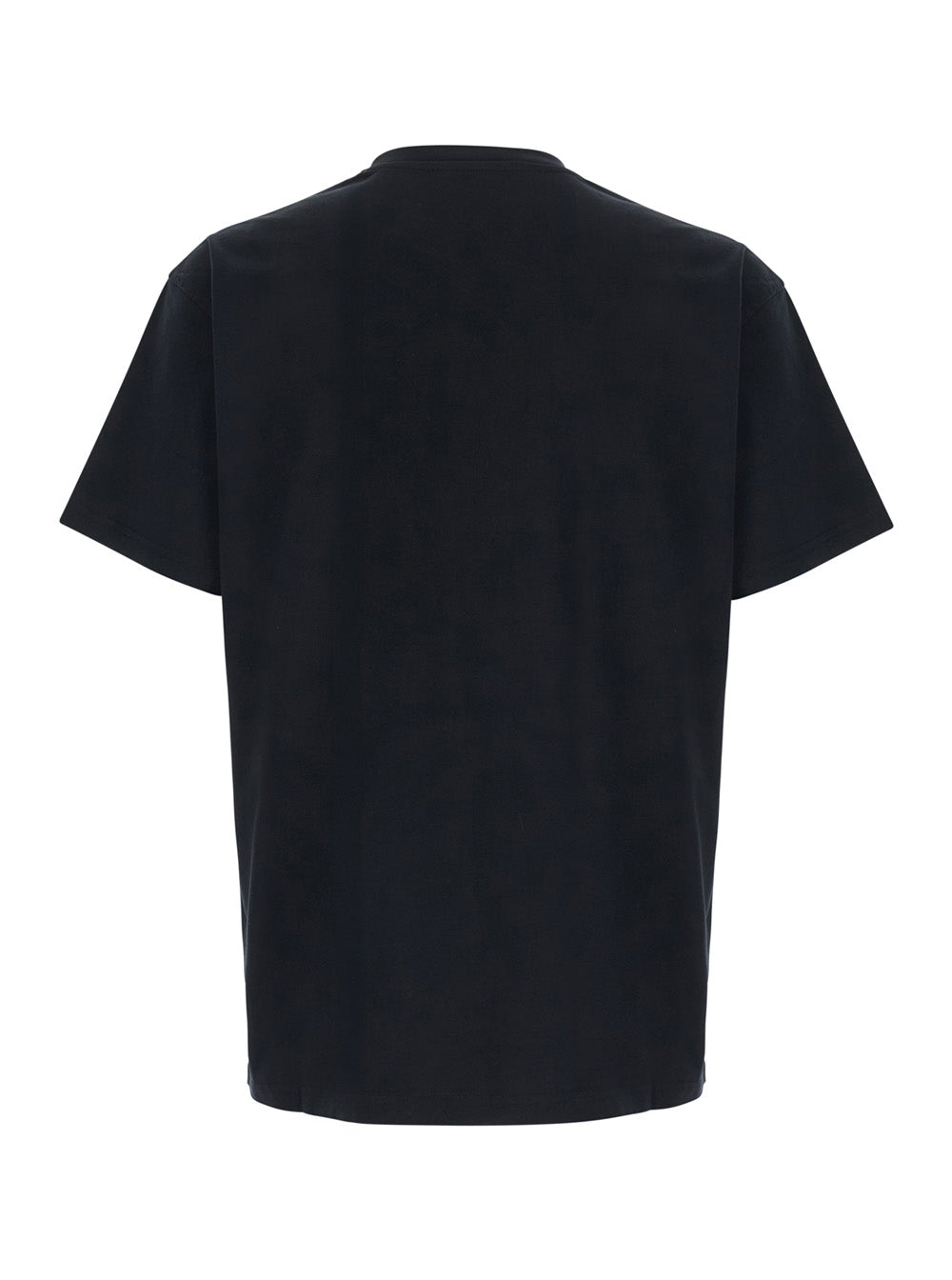 Givenchy Men T-Shirt Regular Fit With Round Collar And Short Sleeves In Black Cotton For Men GIVENCHY
