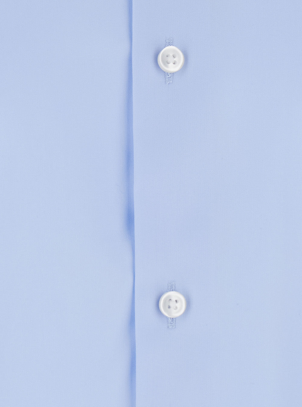 Boss Men 'Hank' Light Blue Shirt With Classic Collar And Curved Hem In Cotton For Men BOSS