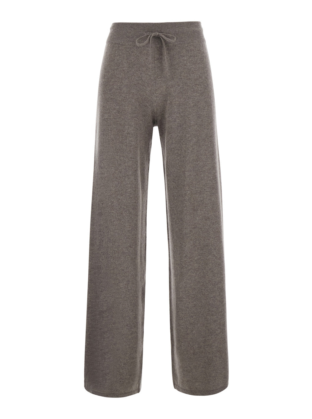 Lisa Yang Women Sofi Trousers With Pockets And 100% Cashmere Beige Women LISA YANG