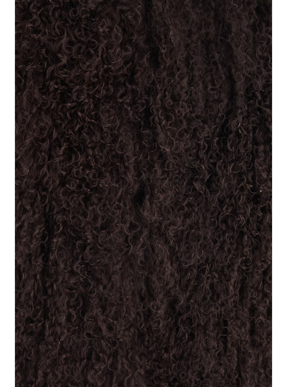 Leplain Women Brown Fur Vest With Sleeveless Design In Fur For Women LEPLAIN