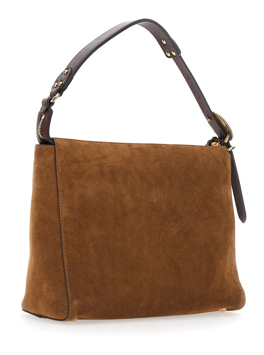 Etro Women Shoulder Bag With Refined Leather And Fabric Details, Brown, Unisex ETRO