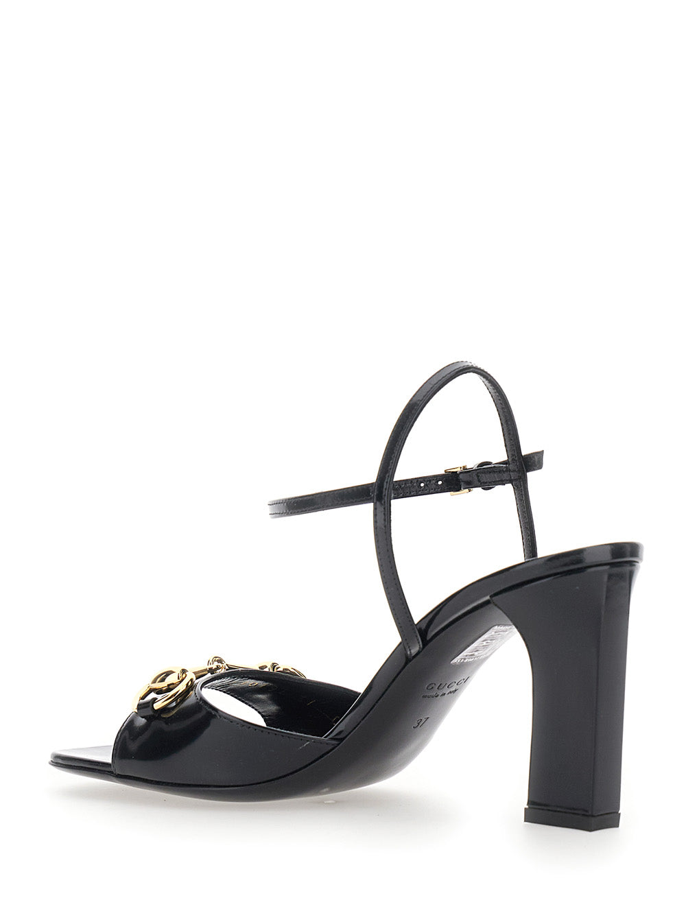 Gucci Women Signora Leather Sandal GUCCI