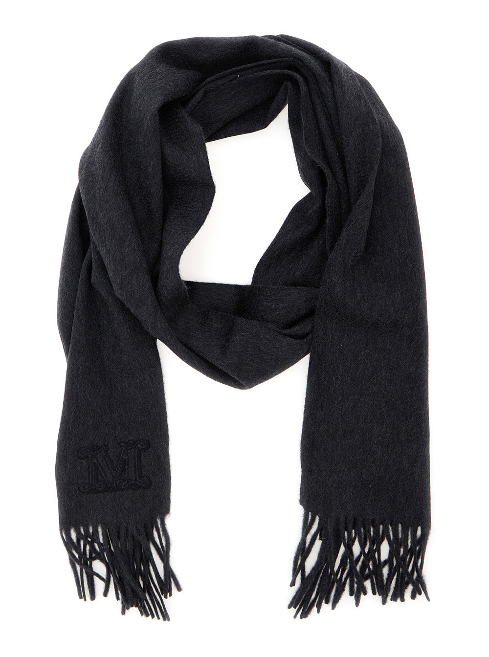 Max Mara Women Wsdalia Scarf With Gray Tech Fabric Details For Women MAX MARA