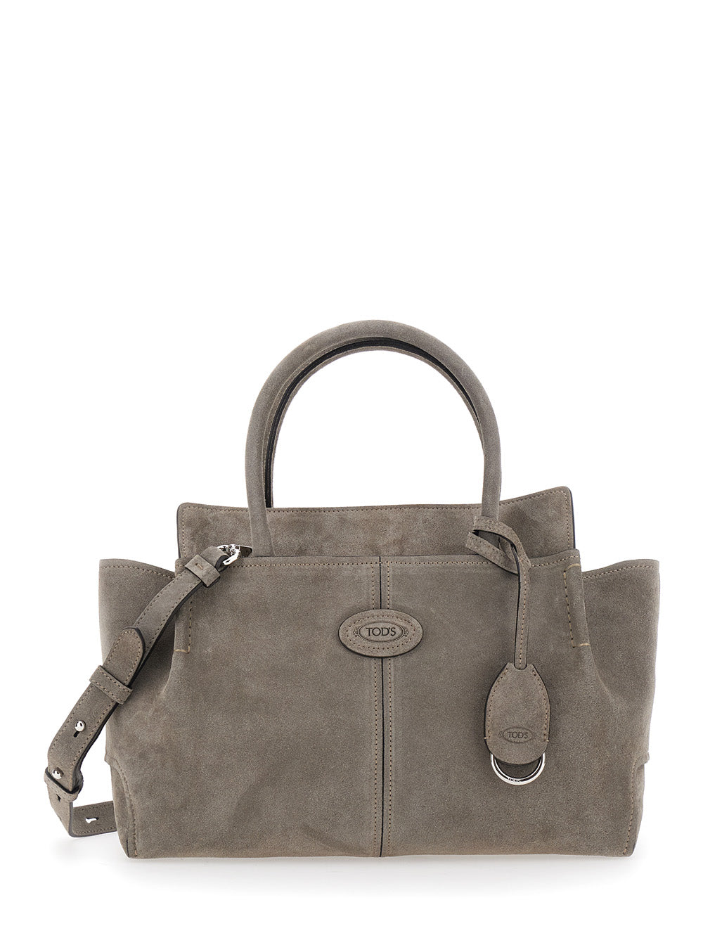 Tod's Women Handbag 'Shopping Di Bag Small' With Gray Leather Details For Women TOD'S