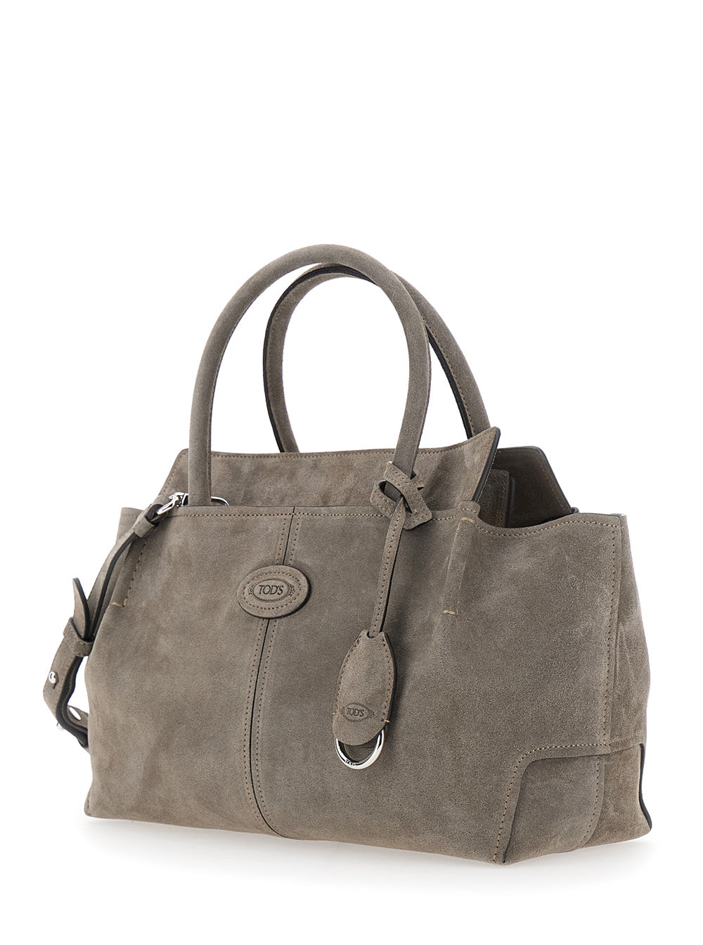 Tod's Women Handbag 'Shopping Di Bag Small' With Gray Leather Details For Women TOD'S