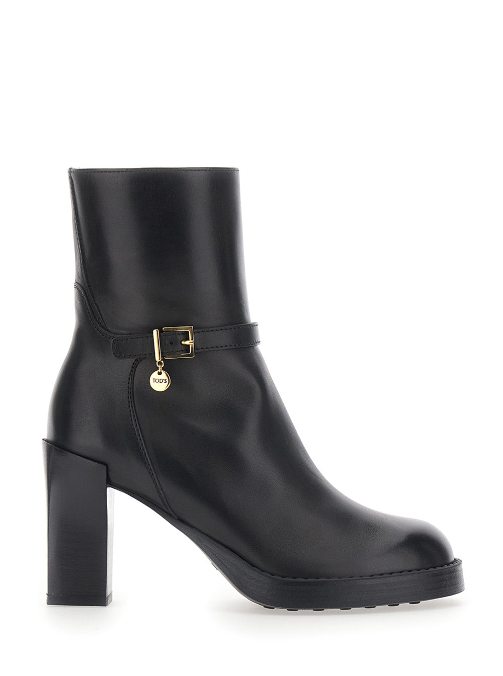 Tod's Women Ankle Boots With Rubber Sole And 5 Cm Heel Black Women TOD'S