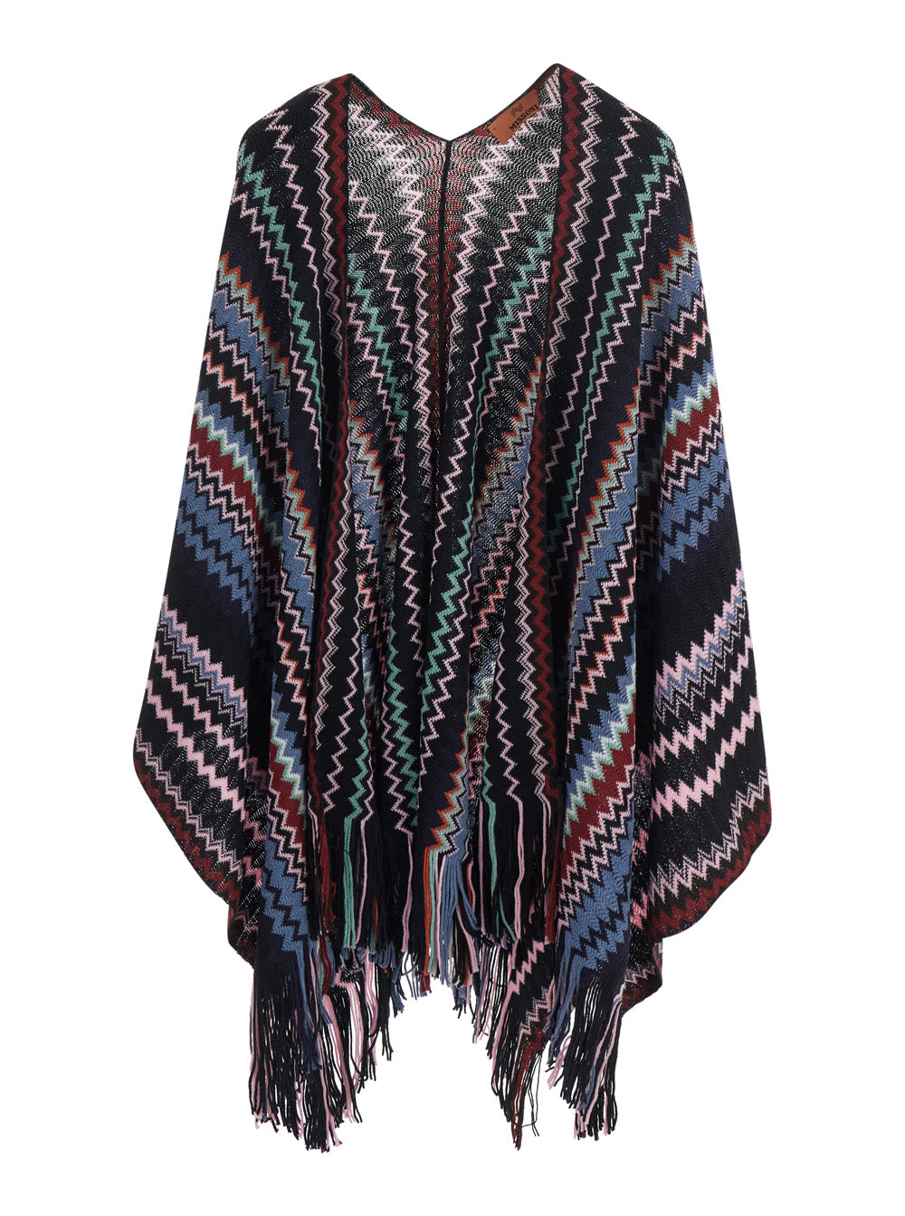 Missoni Women Cape With V-Neck And Long Sleeves In Tech Fabric Multicolor Women MISSONI