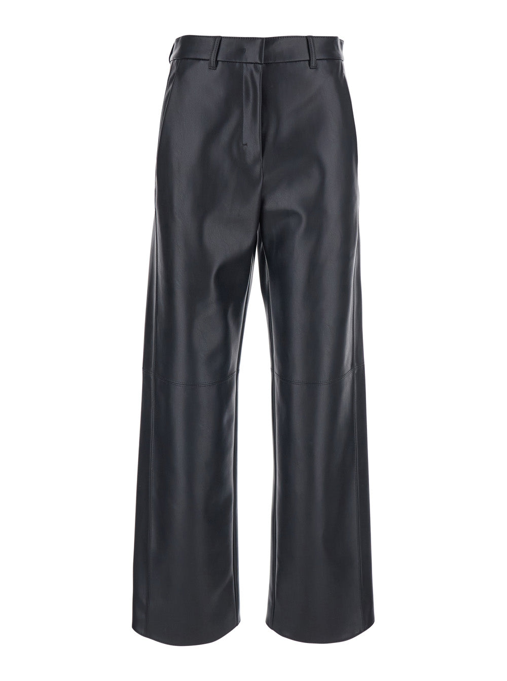 'S Maxmara Women Sospiro Pants With Pockets And Visible Hems In Blue Women S MAX MARA