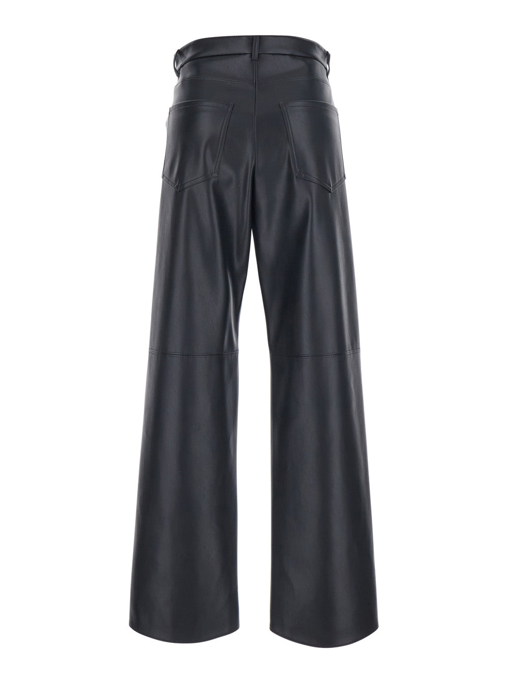 'S Maxmara Women Sospiro Pants With Pockets And Visible Hems In Blue Women S MAX MARA