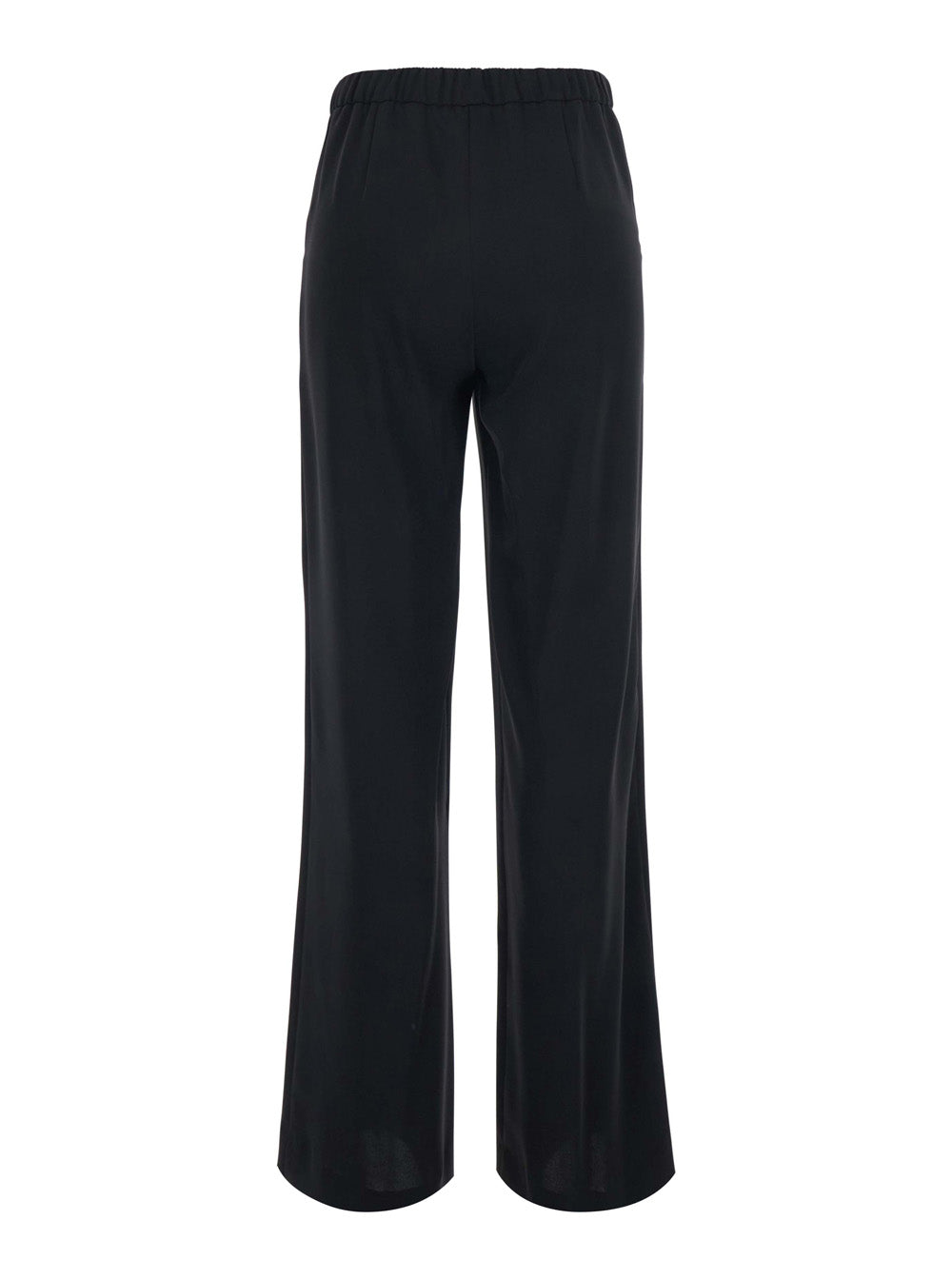 P.A.R.O.S.H. Women Black Pants With Elegant Details In Fabric For Women P.A.R.O.S.H.