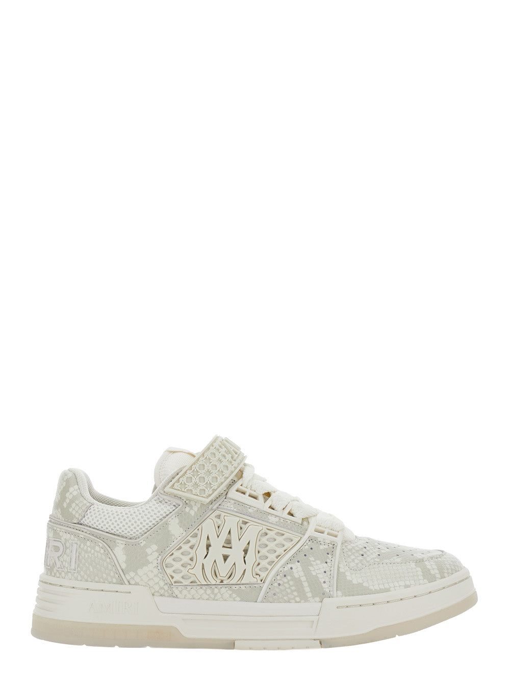 Amiri Men Beige Sneakers With Contrast Details AMIRI