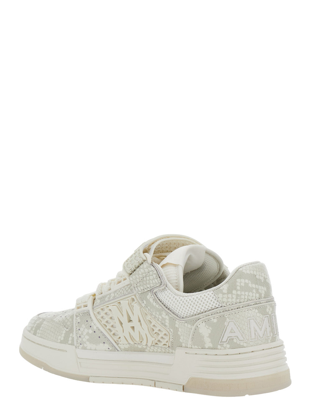 Amiri Men Beige Sneakers With Contrast Details AMIRI