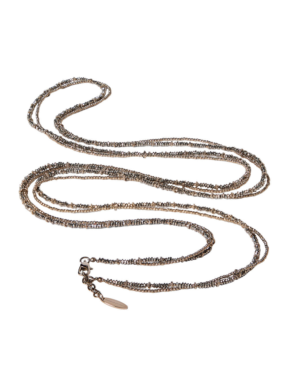 Brunello Cucinelli Women Metallic Bracelet With Layered Design And Monile In Metal For Women BRUNELLO CUCINELLI