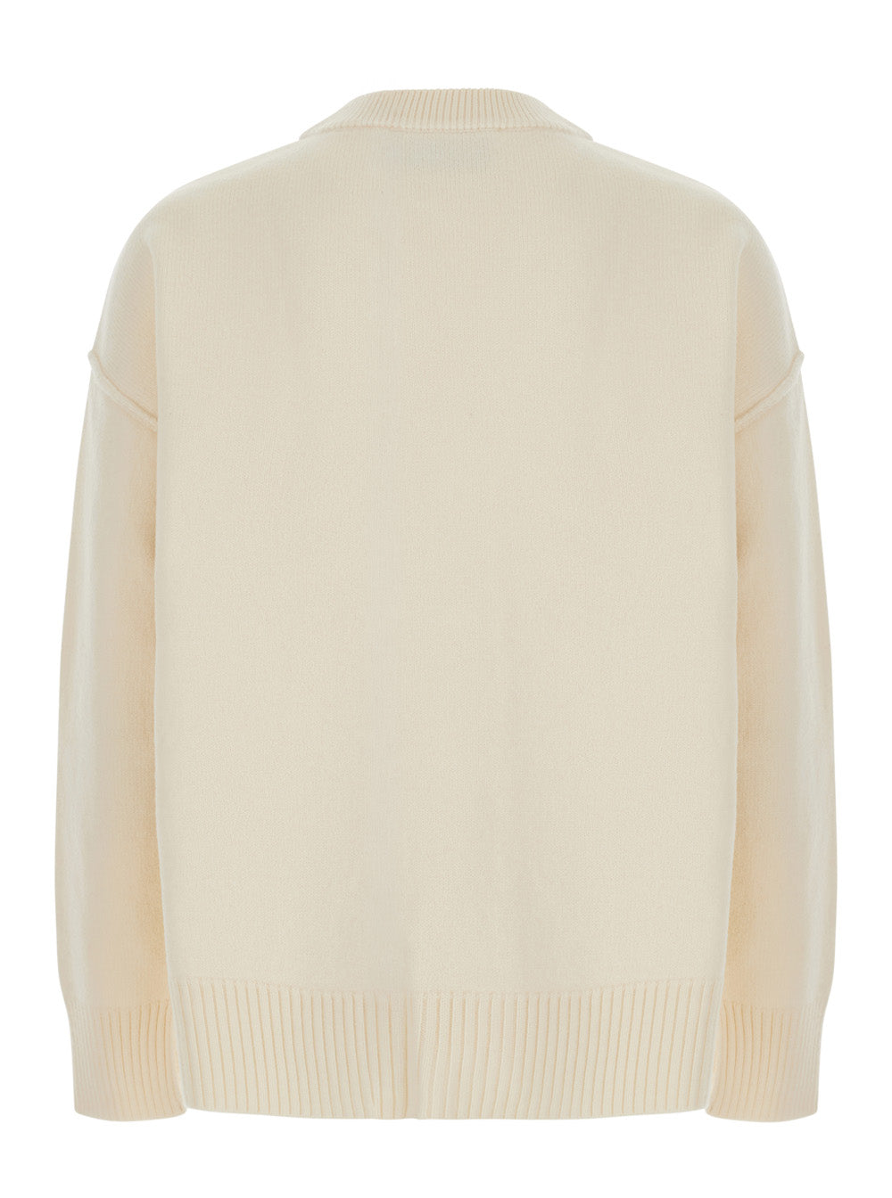Ami Paris Men V Neck Cardigan With Ami De Coeur, In Knit, Black, Man AMI PARIS