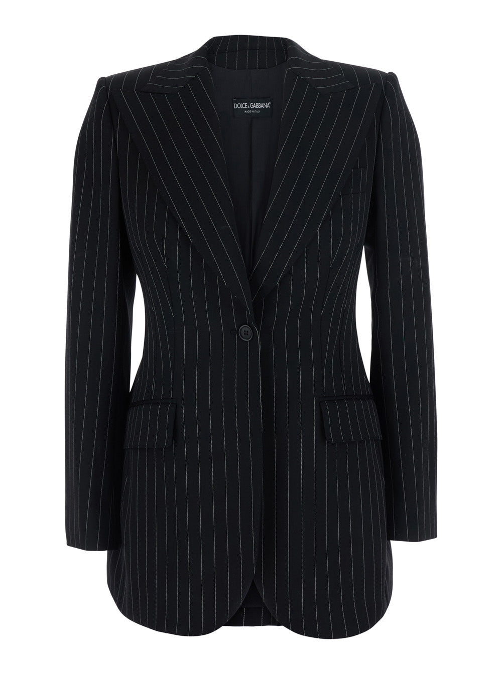 Dolce & Gabbana Women Turlington Blazer Pinstriped DOLCE & GABBANA