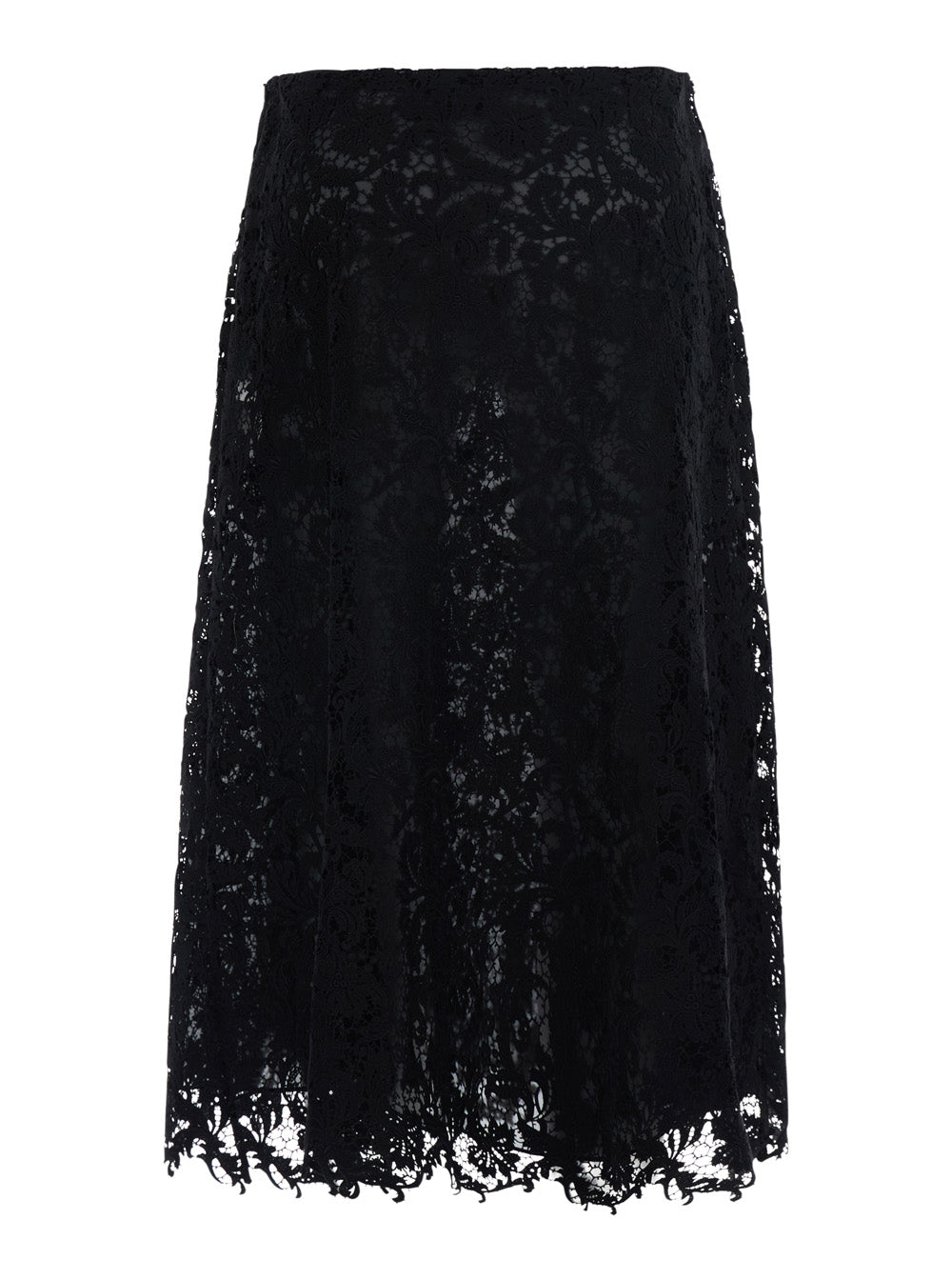 Fendi Women Gonna Lace Macrame FENDI