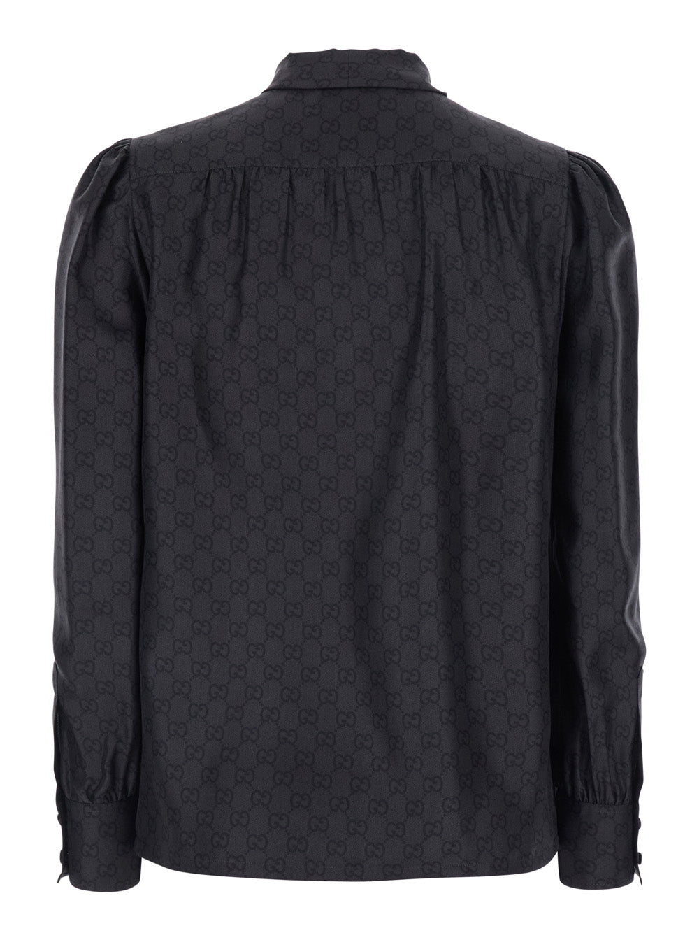 Gucci Women Original Gg On Twill Print Shirt GUCCI