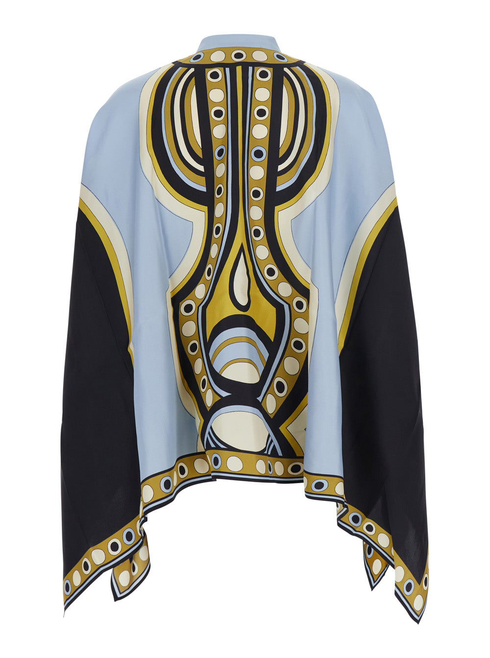 La Doublej Women Multicolored Scarf Shirt With Collar And Long Sleeves, In Cotton, For Women LA DOUBLEJ