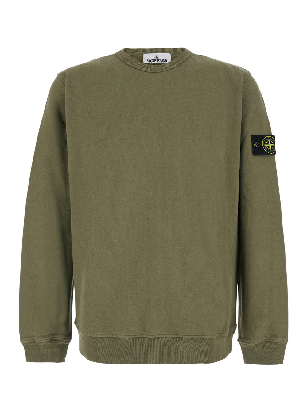 Stone Island Men Hooded Sweatshirt With Pockets In Organic Cotton Green Unisex STONE ISLAND