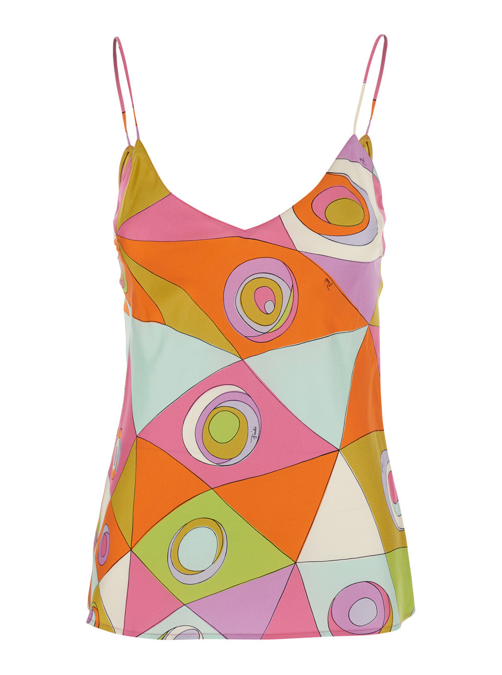 Pucci Women Top Characterized By A Lively And Refined Design In Tech Fabric Multicolor For Women PUCCI