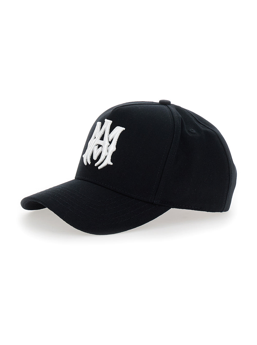 Amiri Men Baseball Hat 'Amiri' Black With Cotton Logo Men AMIRI