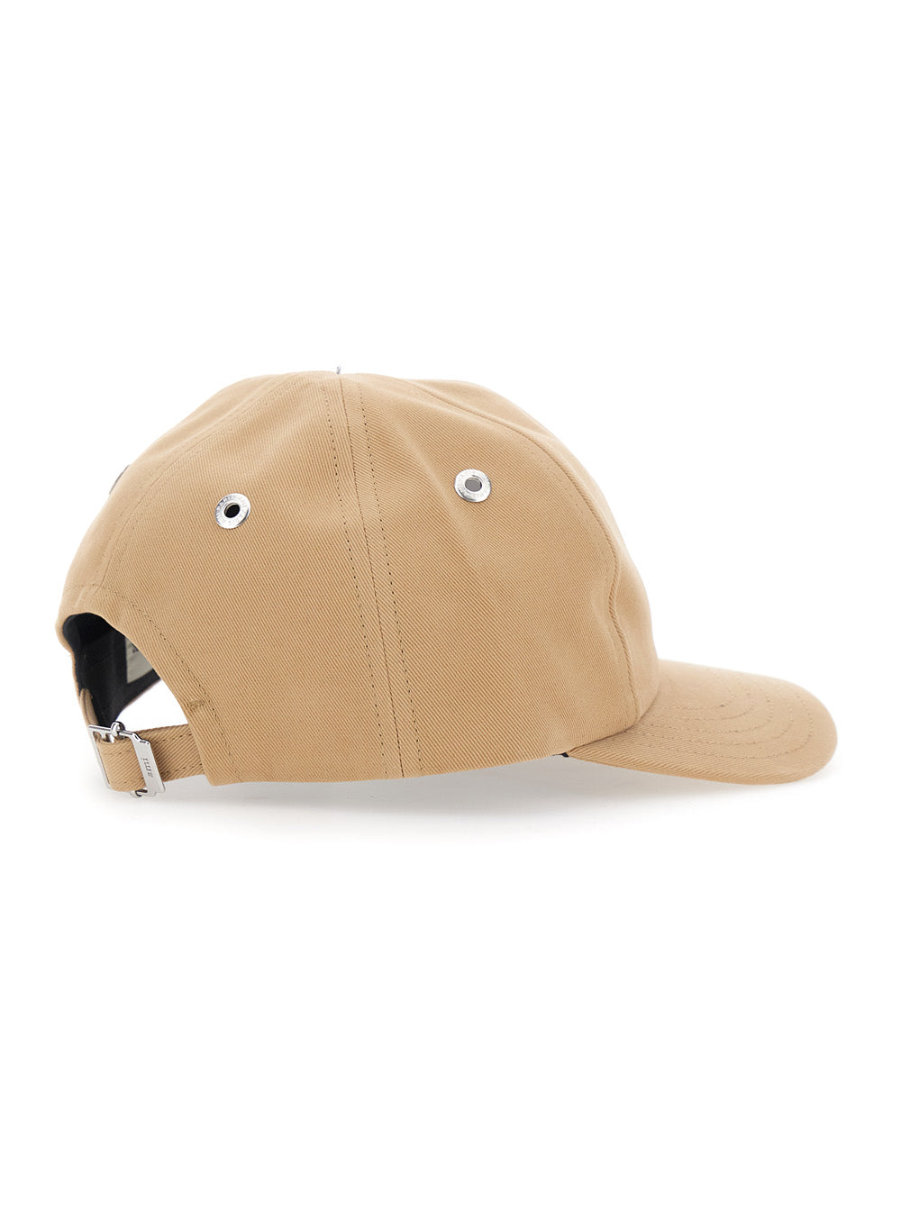Ami Paris Men Quota Hat With Ami De Coeur Embroidery In Beige Tech Fabric Unisex AMI PARIS
