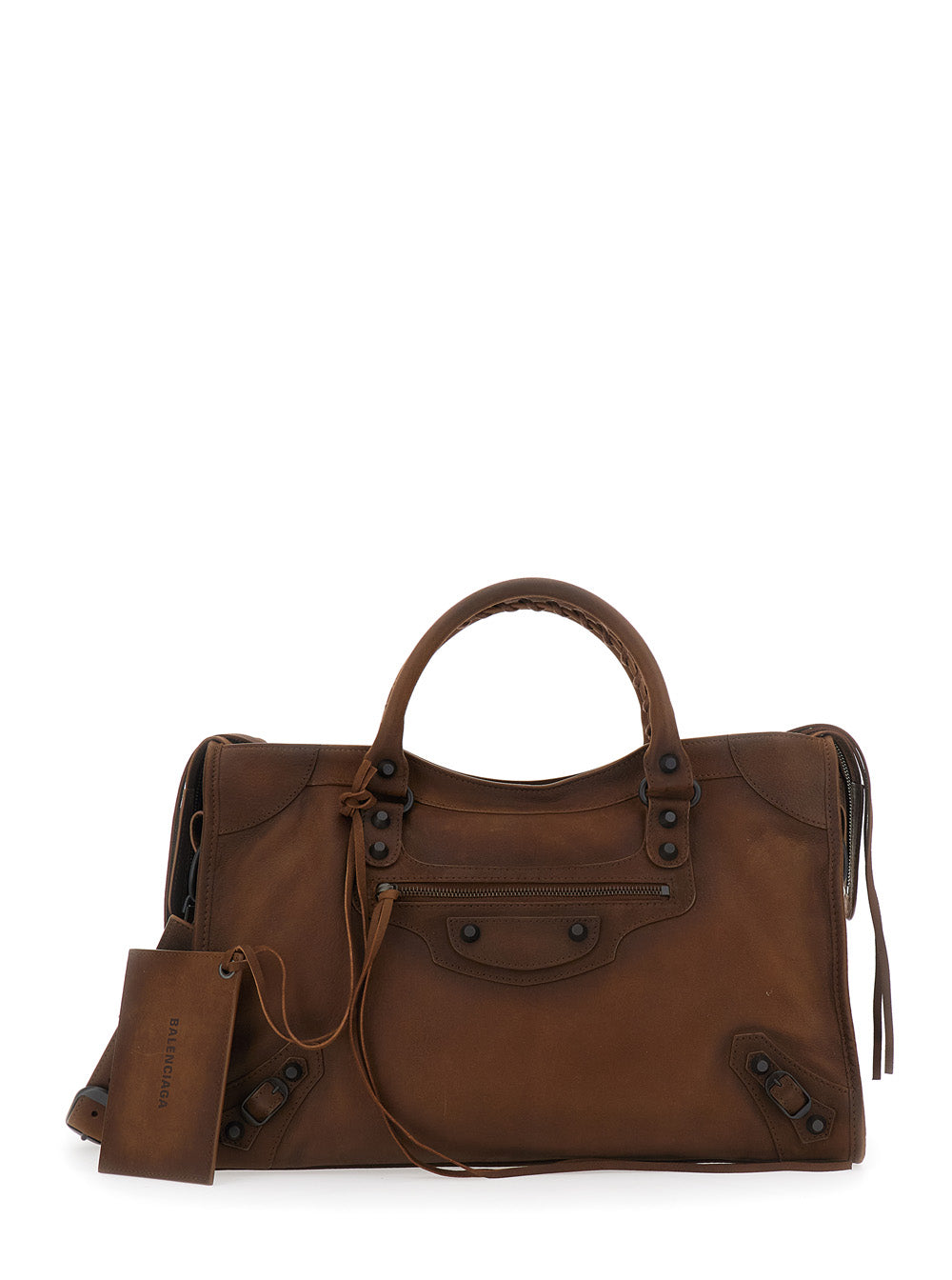 Balenciaga Women Le City Bag M Vintage Goat Leather BALENCIAGA