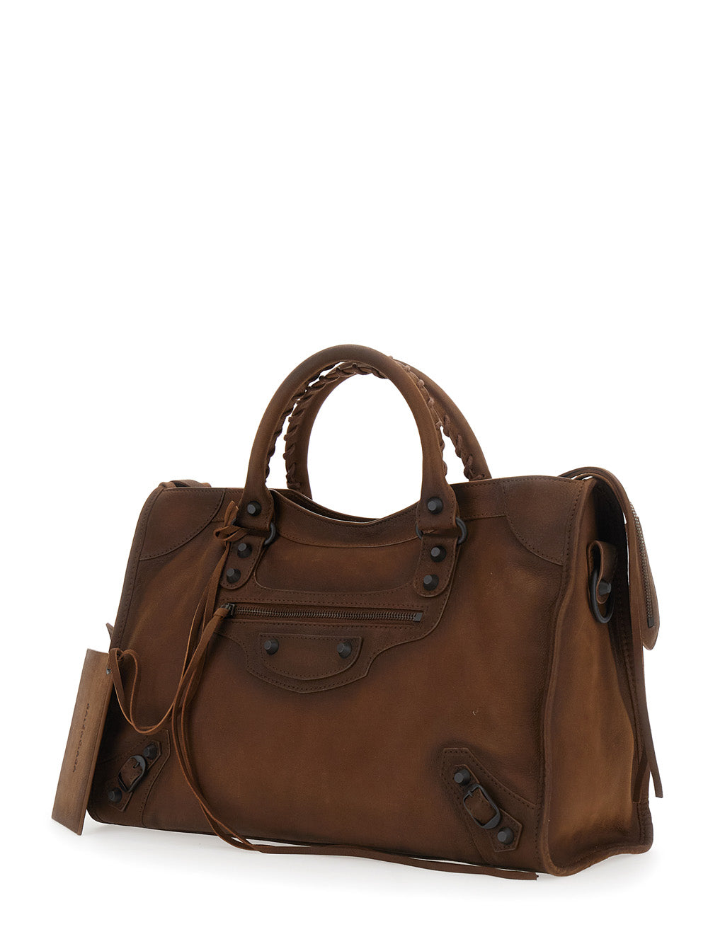 Balenciaga Women Le City Bag M Vintage Goat Leather BALENCIAGA