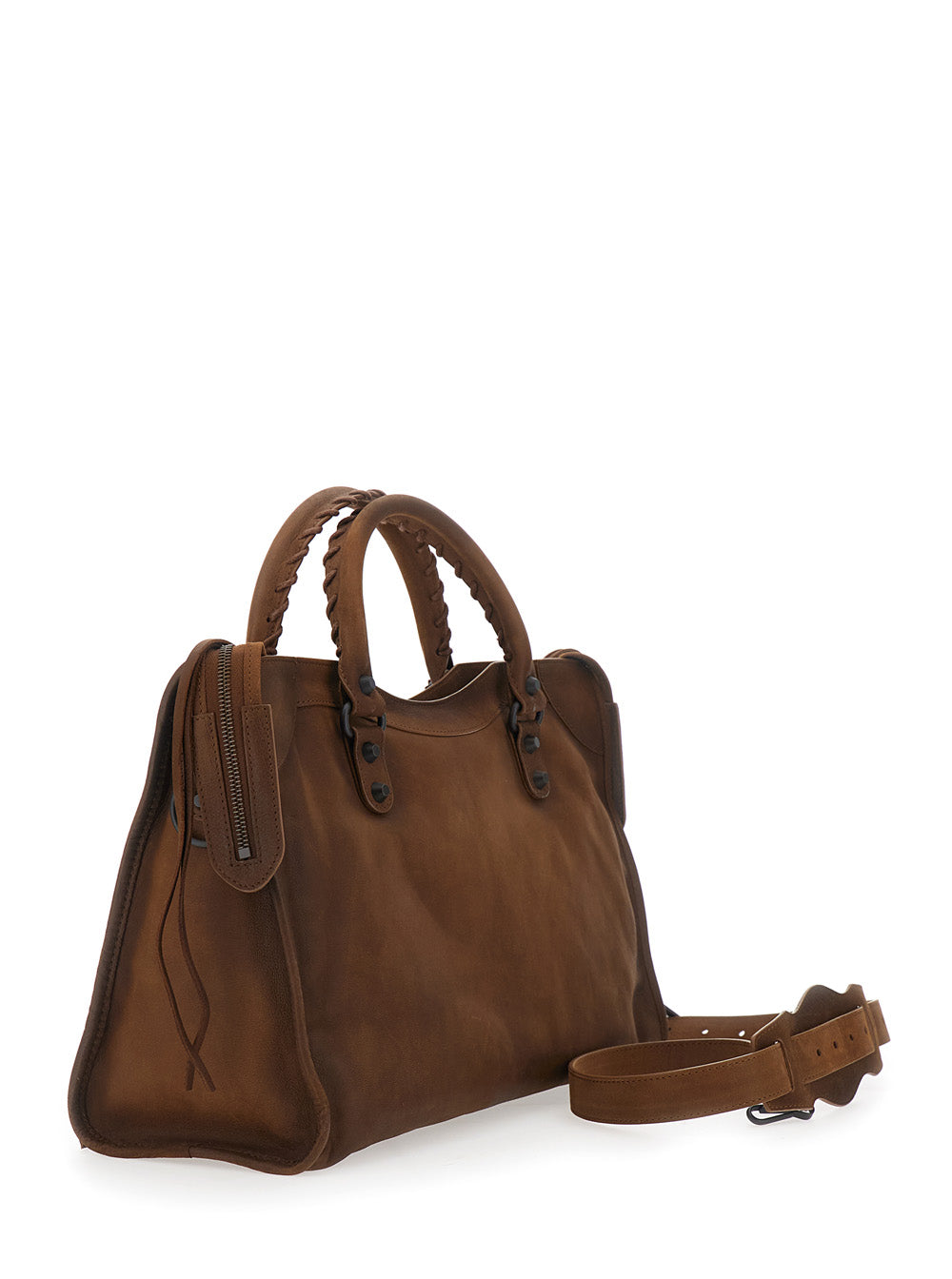 Balenciaga Women Le City Bag M Vintage Goat Leather BALENCIAGA