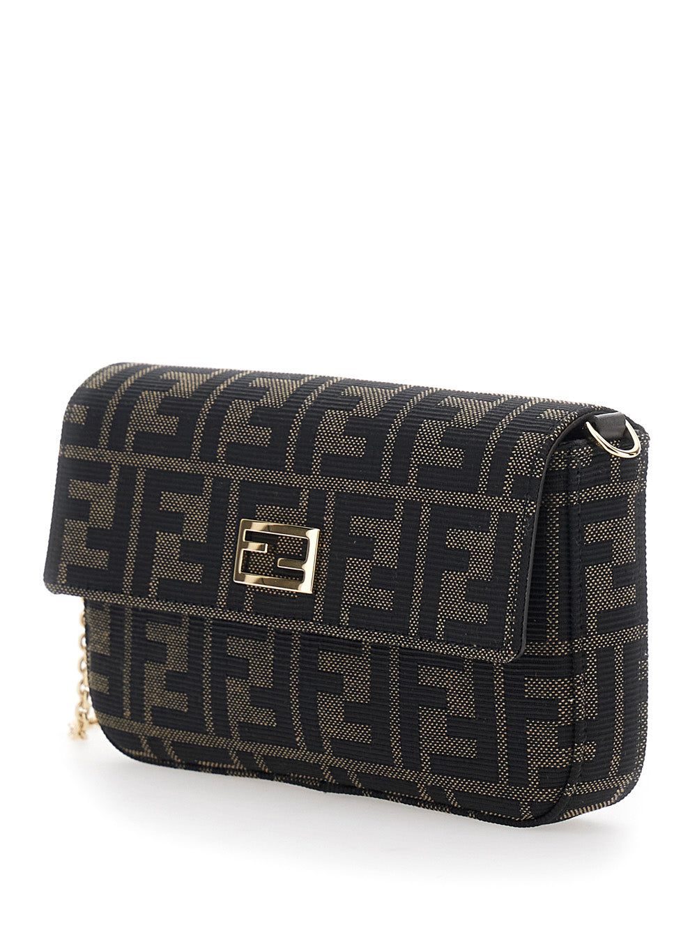 Fendi Women Wallet On Chjain Ff Jacquard FENDI