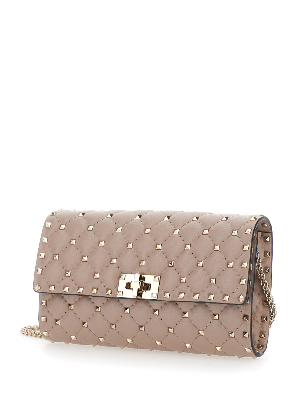 Valentino Garavani Women Shoulder Bag | Rockstud Spike | Nappa/Platinum Studs VALENTINO GARAVANI