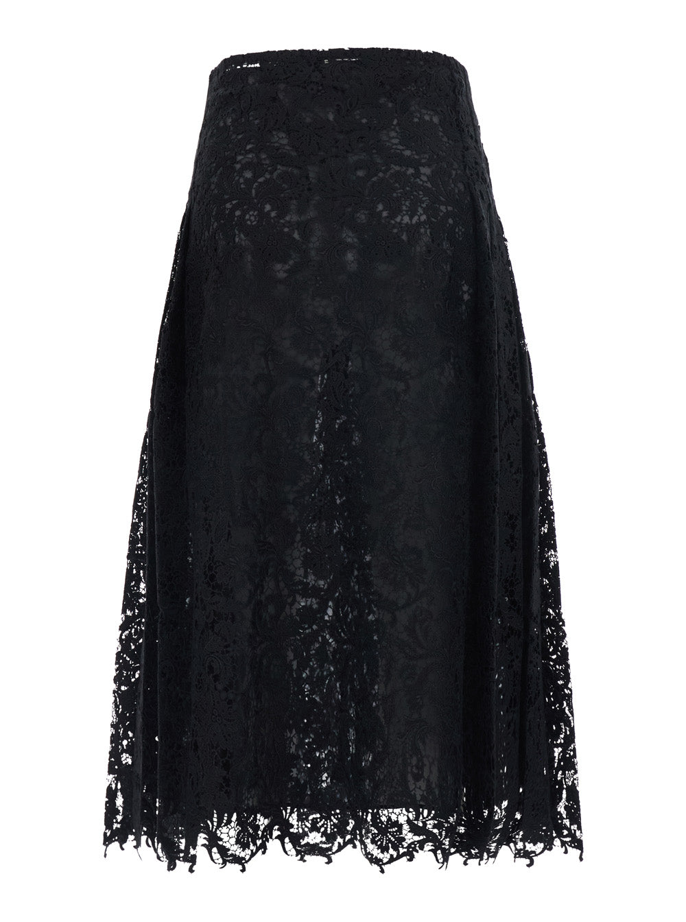 Fendi Women Gonna Lace Macrame FENDI